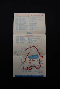 Routekaart Tour de France 1955